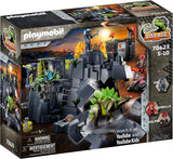 PLAYMOBIL Dino Rise 70623 Dino Rock, Mit Licht-, Sound- und Vibrationseffekt, Ab 5 Jahren