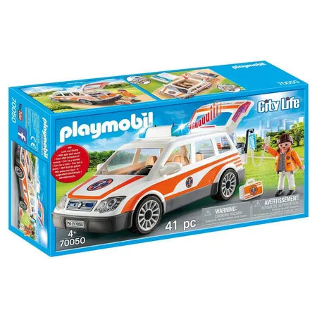 PLAYMOBIL® 70050 City Life Notarzt-PKW mit Licht und Sound